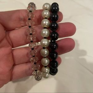 Set of 3 beaded bracelets